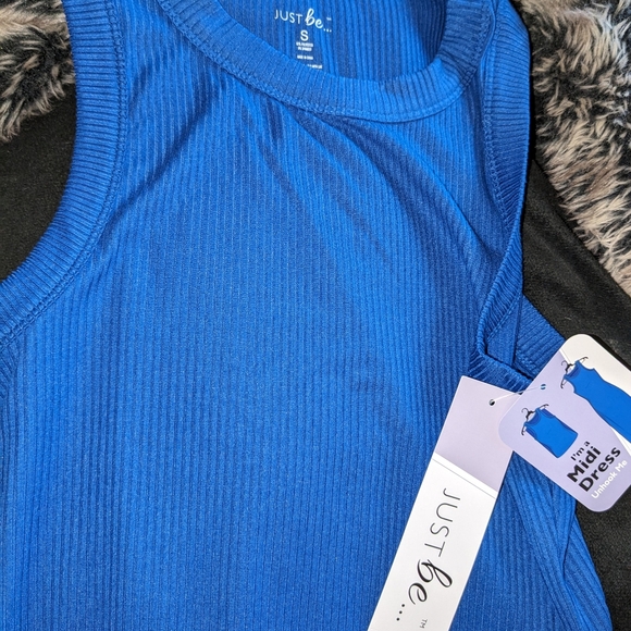 NWT Tank Dress//Blue//SZ small - Picture 4 of 4